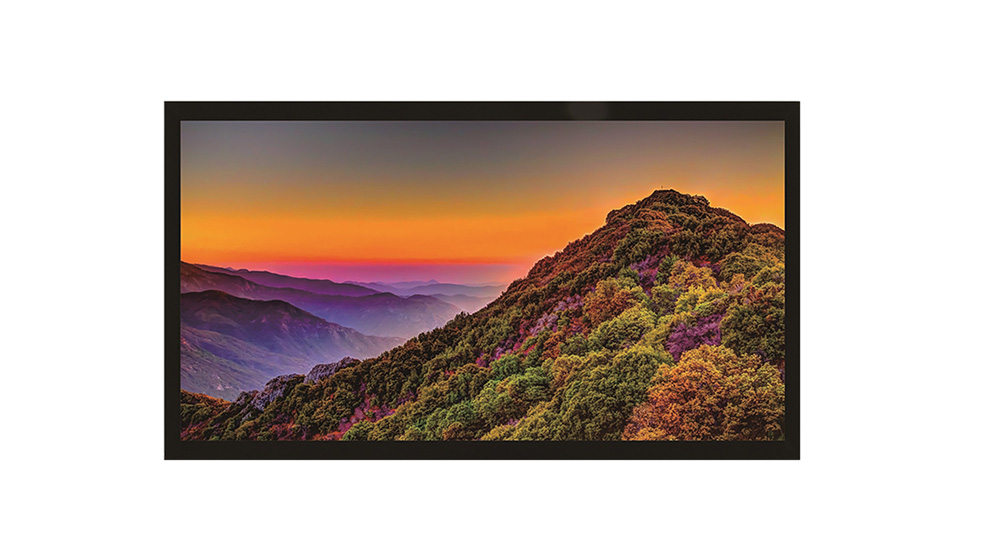 Fixed Frame Projection Screens