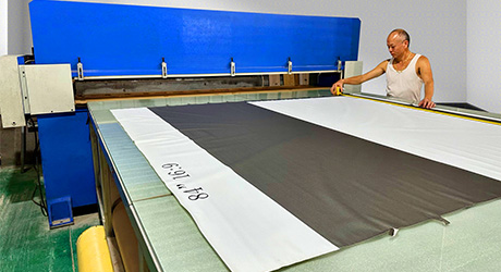 Large venue projection screen project