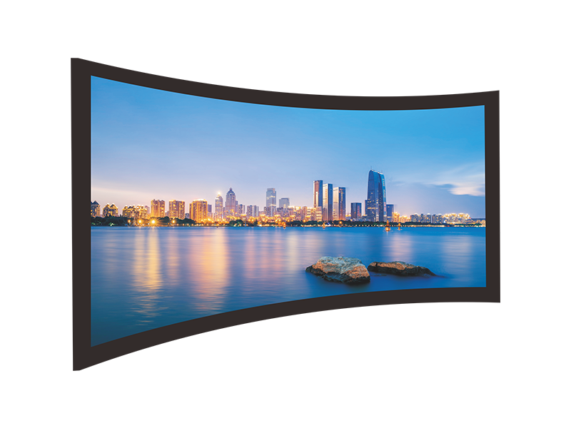 8 CM Curved Frame Projection Screen LS-C Series