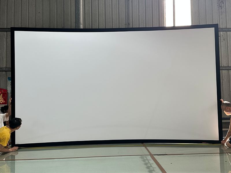 12 CM Curved Frame Projection Screen LS-C Series插图2