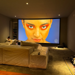 12 CM Curved Frame Projection Screen LS-C Series