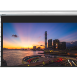 Curved Shell Electric Projection Screen MX Series
