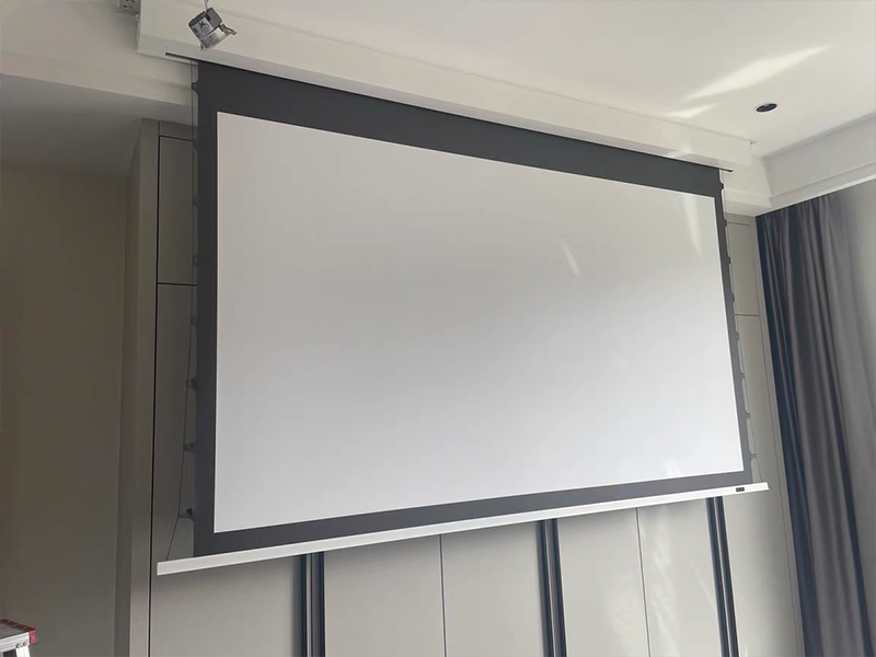 Aluminum Alloy Fully Enclosed Electric Projection Screen RX Series插图1
