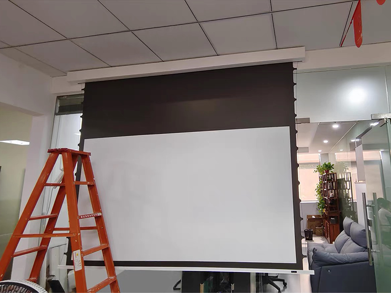 Aluminum Alloy Fully Enclosed Electric Projection Screen RX Series插图3