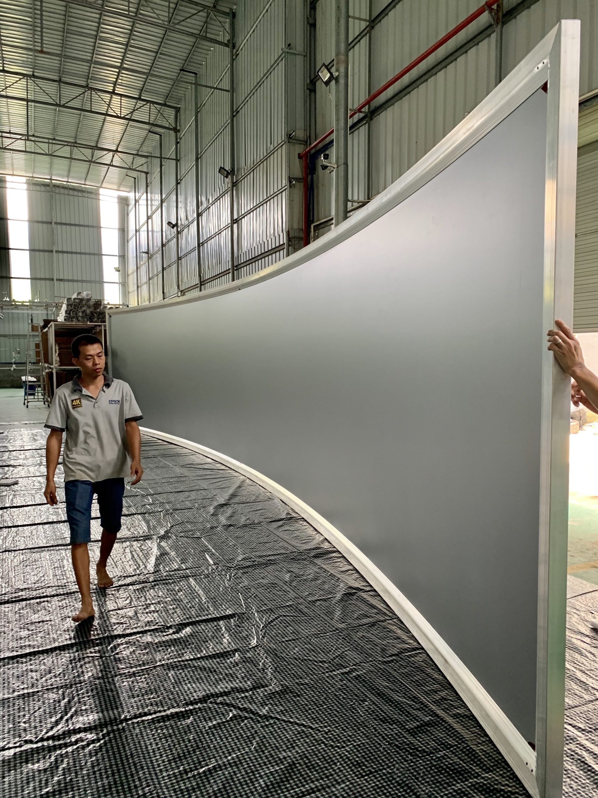 PVC vs. Fiberglass vs. PET Projection Screens: A Factory Deep Dive into Screen Base Materials
