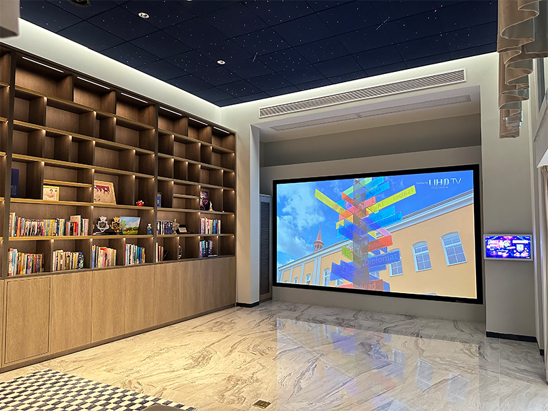 How We Customized an Oversized Acoustic Projection Screen for a High-End Commercial Theater