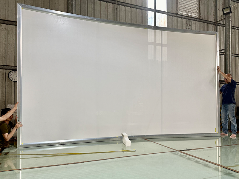 Structural Stability Standards for Curved Projection Screens: How to Prevent Physical Deformation in Large Commercial Projects Over Long-Term Use